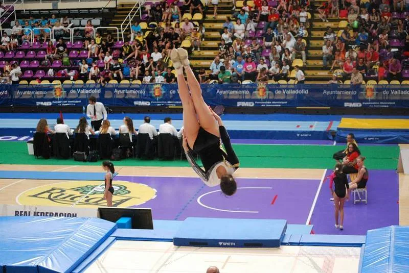 Gimnasia en trampolín