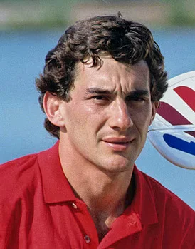 Ayrton Senna en el karting